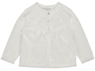 Baby Strickjacke "Lilo" elfenbein