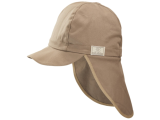 Kinder Sonnenschutz Mütze "Legionär" UV 40 taupe