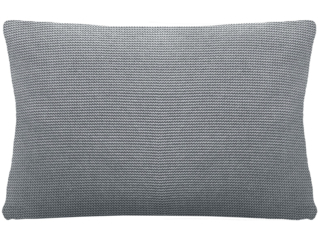 Kissenbezug 40x60 cm Bio Baumwolle light grey-melange