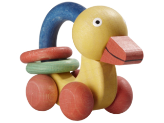 Greifspielzeug "Ente" in Bio-Qualität