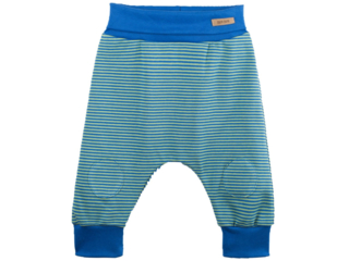 Baby Hose UV Schutzkleidung UV 50 grün-blau-gestreift