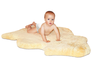 Lammfell Baby, waschbar, zweite Wahl