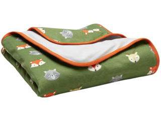 Babydecke doppellagig "Waldtiere"