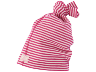Schlauchmütze "Strunzl" 3-in-1 fuchsia-natur