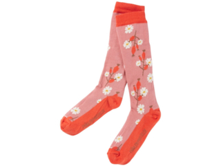 Kinder Kniestrümpfe Hagebutte rosa