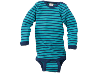 Baby Body Langarm eisvogel-geringelt