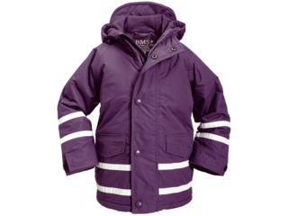 Kinder Winterjacke Räuberwald pflaume