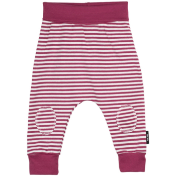 Baby Hose cassis-gestreift