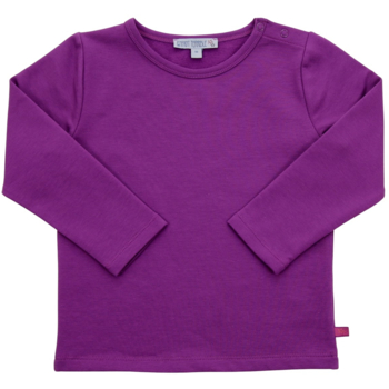 Enfant terrible Kinder Langarmshirt Thermo Bio-Baumwolle grape