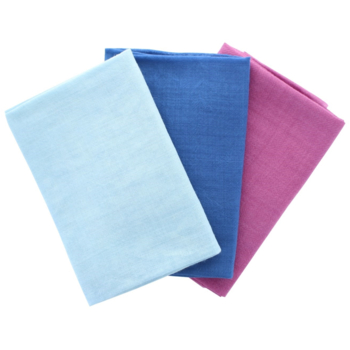 Jahreszeitentücher 3er-Set 100% Schurwolle (kbT), 75x75cm
