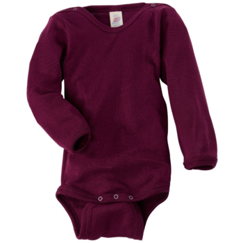 Engel Natur Baby Body Langarm orchidee