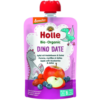 Holle Pouchy "Dino Date" Bio-Früchtepüree