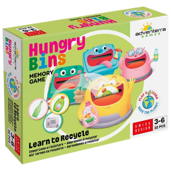 Hungry Bins Wir lernen zu recyclen