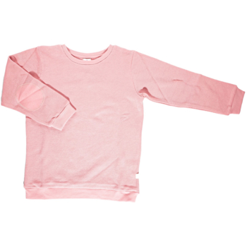 Leela Cotton Kinder Pullover Piqué Qualität altrosa