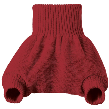 Disana Wollwindelhose doppellagig bordeaux, 100% Schurwolle (kbT)