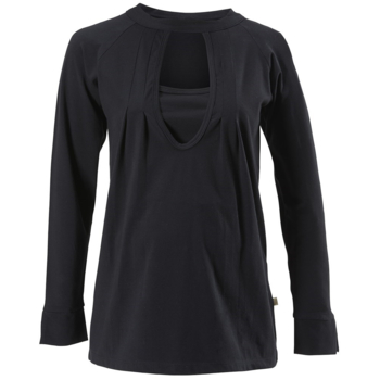 Stillshirt "Jette" Bio-Baumwolle schwarz