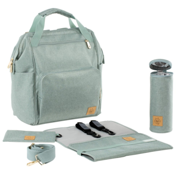LÄSSIG Wickelrucksack - Glam Goldie Backpack, Mint