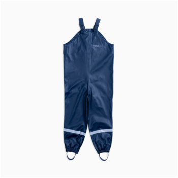 BMS Kinder Buddelhose Regenhose mit Latz Räuberwald SoftSkin marine 1