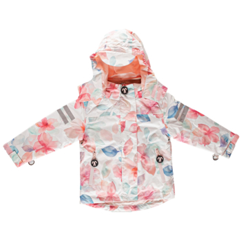 Ducksday Kinder Jacke mit Kapuze Vierjahreszeiten 3-in-1 "Bliss"