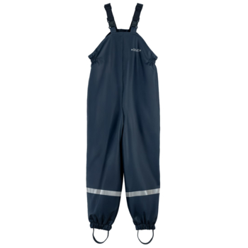 BMS Kinder Regenhose Latzhose gefüttert SoftSkin marine