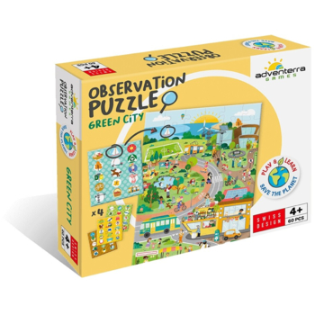 Observation Puzzle Green City
