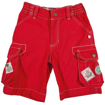 Frugi Baby und Kinder Cargo-Shorts Tomate