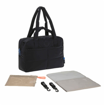 LÄSSIG Wickeltasche - Everyday Bag, Schwarz