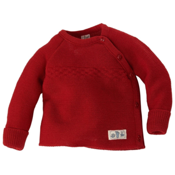 Babyjäckchen Schurwolle rot
