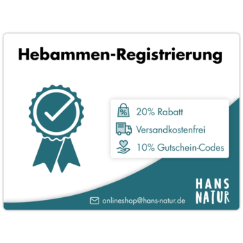 HANS NATUR Hebammen-Registrierung