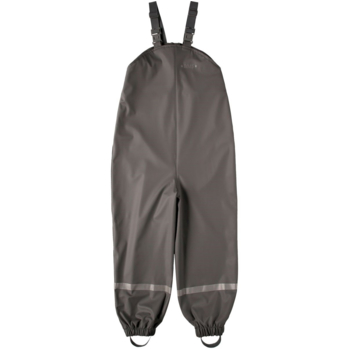 BMS Kinder Buddelhose Regenhose mit Latz Räuberwald SoftSkin cool grey 1