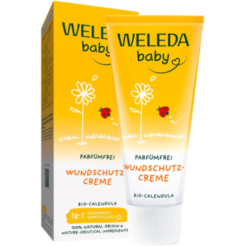 Weleda Calendula Wundschutzcreme - pflegt und schützt vor Wundsein im Windelbereich