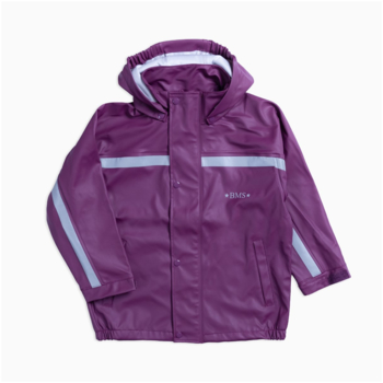 BMS Kinder Buddeljacke und Regenjacke Räuberwald SoftSkin purple