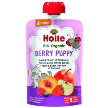 Holle Pouchy "Berry Puppy" Bio-Früchtepüree