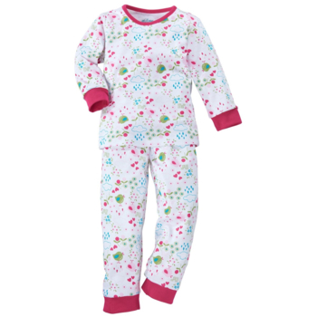 HANS NATUR Kinder Schlafanzug 2-teilig Bio-Baumwolle Birds