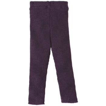 Disana Baby und Kinder Leggings Bio-Merinowolle aubergine