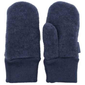 Maximo Kinder Fausthandschuhe mit Daumen, navymeliert 1