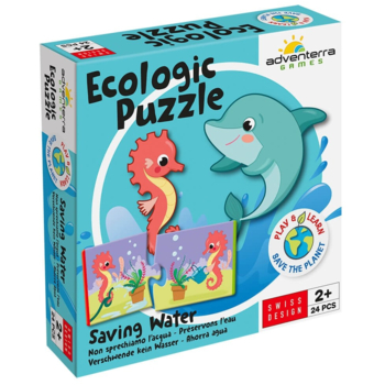 Ecologic Puzzle Verschwende kein Wasser