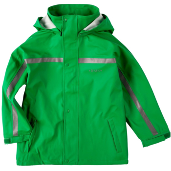 BMS Kinder Buddeljacke und Regenjacke Räuberwald SoftSkin grün