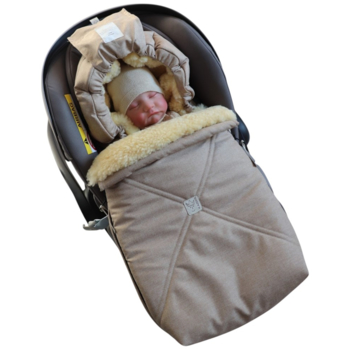 handmuff kinderwagen BabyLux Handmuff für Kinderwagen Buggy MUFF Reißverschluss Handwärmer –  steps-shop.de main image 0