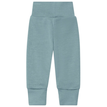 Engel Natur Frühchen und Baby Hose mit Nabelbund bergblau