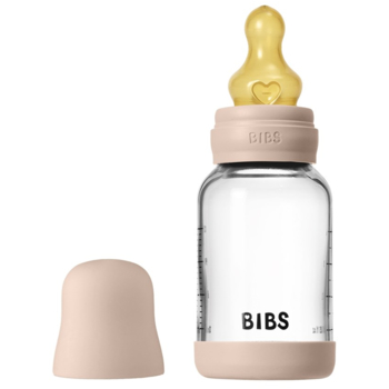 BIBS Babyflasche aus Glas im Komplett-Set Blush 1