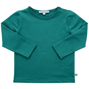 Enfant terrible Kinder Langarmshirt Thermo Bio-Baumwolle smaragd