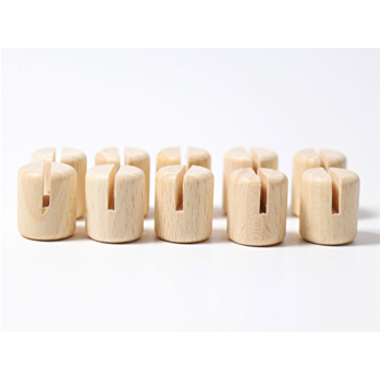Grimms Bilderhalter Steckfigur aus Lindenholz, 10er Set 2