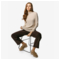 Living Crafts Stehkragen-Shirt BERENICE, Macadamia Melange 5