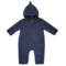 Maximo Baby Overall, Wollfleece navymeliert 1