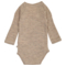 müsli by GREEN COTTON Wickelbody SW rip Balsam melange 2
