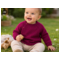 Reiff Strickwaren Baby Jacke Schlüttli Bio-Merinowolle beere 3