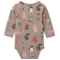 People Wear Organic Langarm-Body Katzen taupe 2