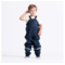 BMS Kinder Regenhose Latzhose gefüttert SoftSkin marine 3