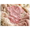 HANS NATUR Baby Body Kurzarm Bio Baumwolle rosa-off white 4